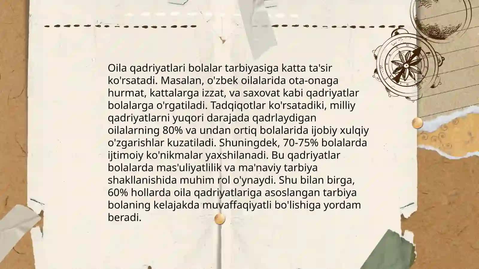 Oila farovonligi bola tarbiyasi 4