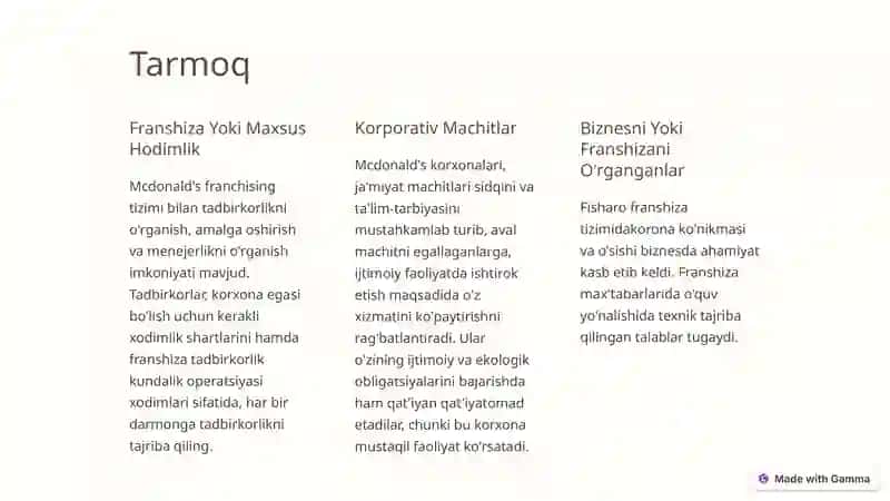 MCDONALD'S KORPORATSIYASI 4