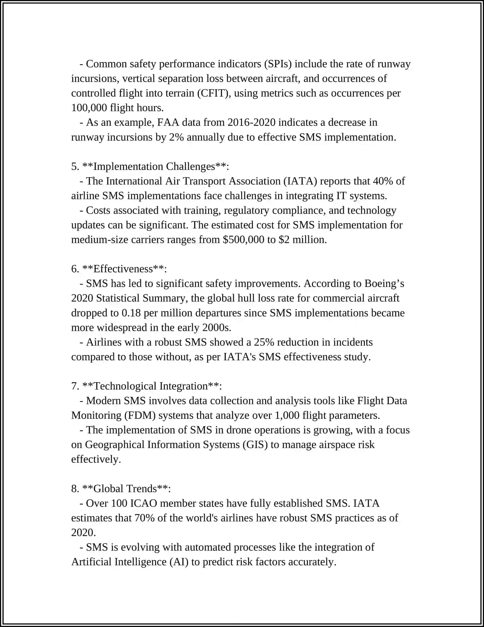 AVIATION SAFETY AND FLIGHT SAFETY 4