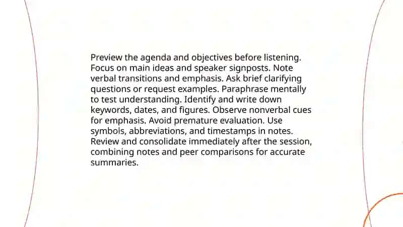 Lecture and Conference Summaries 4