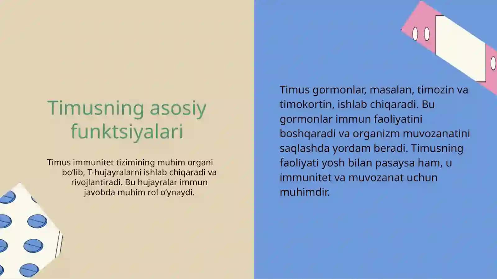 Timusning rivojlanish buzilishlari 4