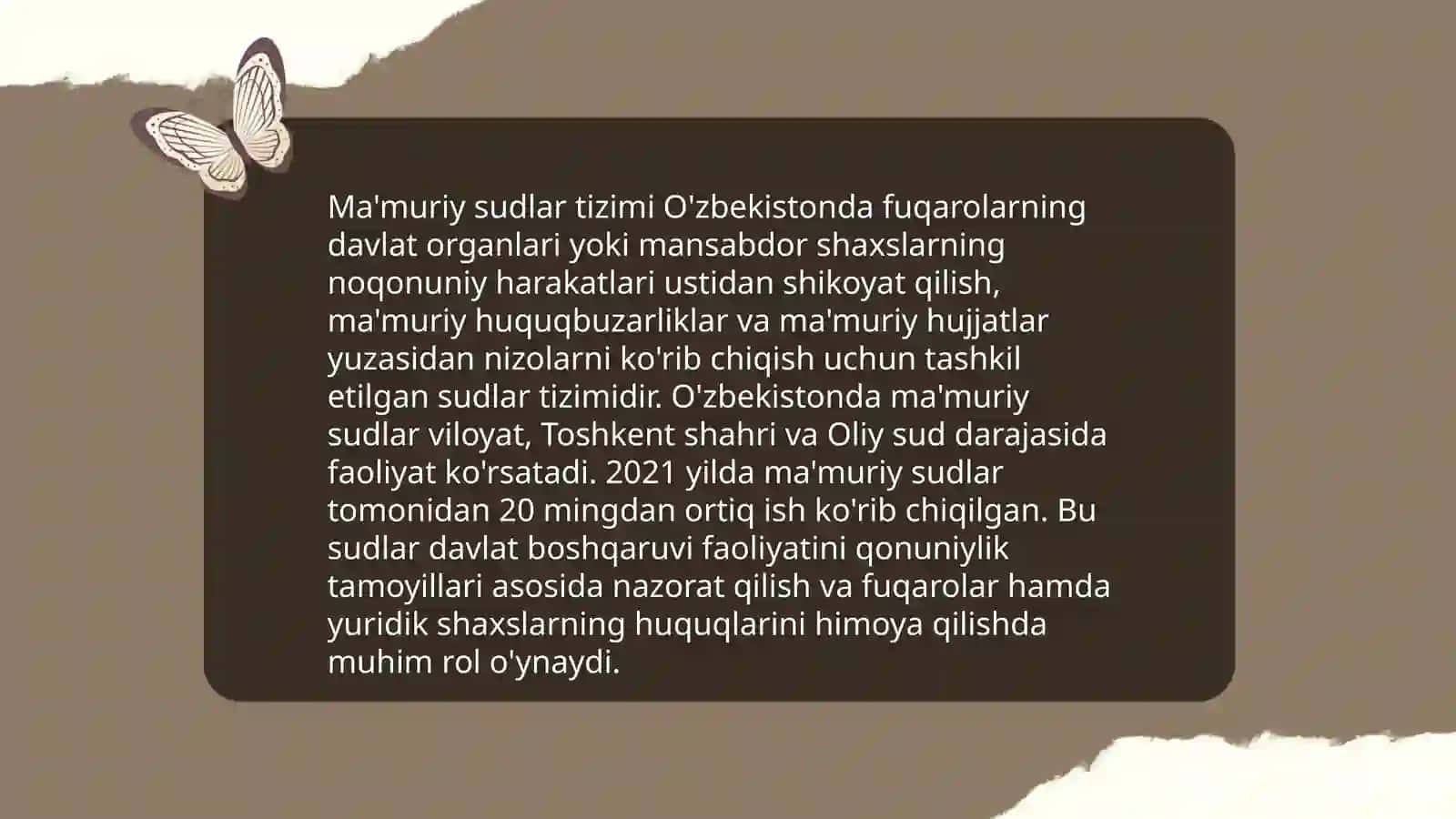 Ma'muriy yustitsiya 4