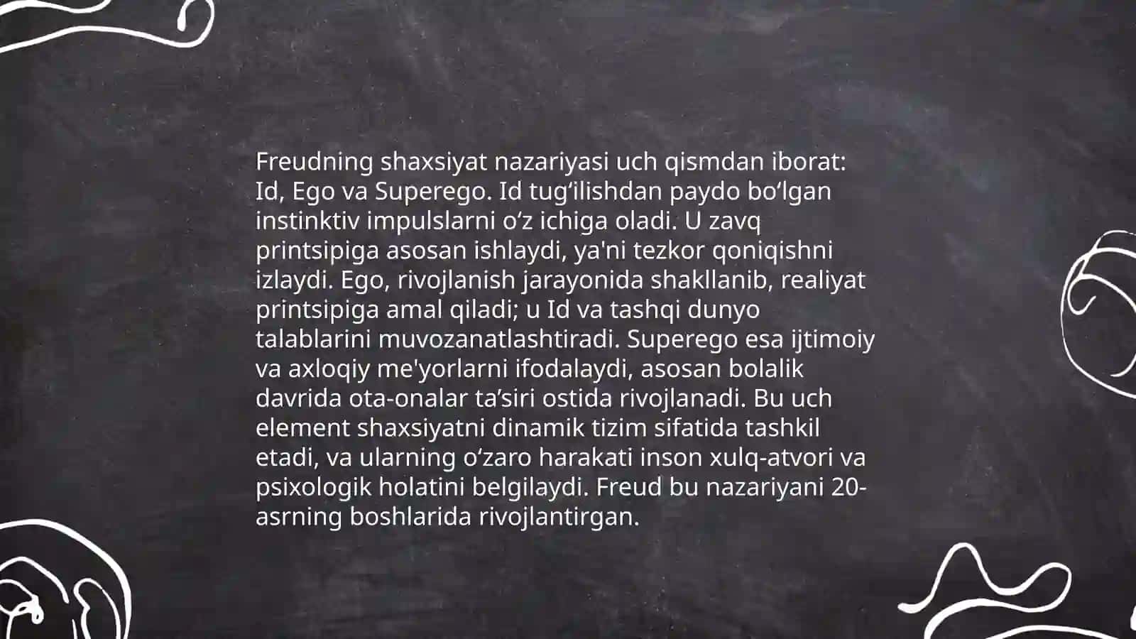 Z.Freydning psixoanalitik ta’limoti 4