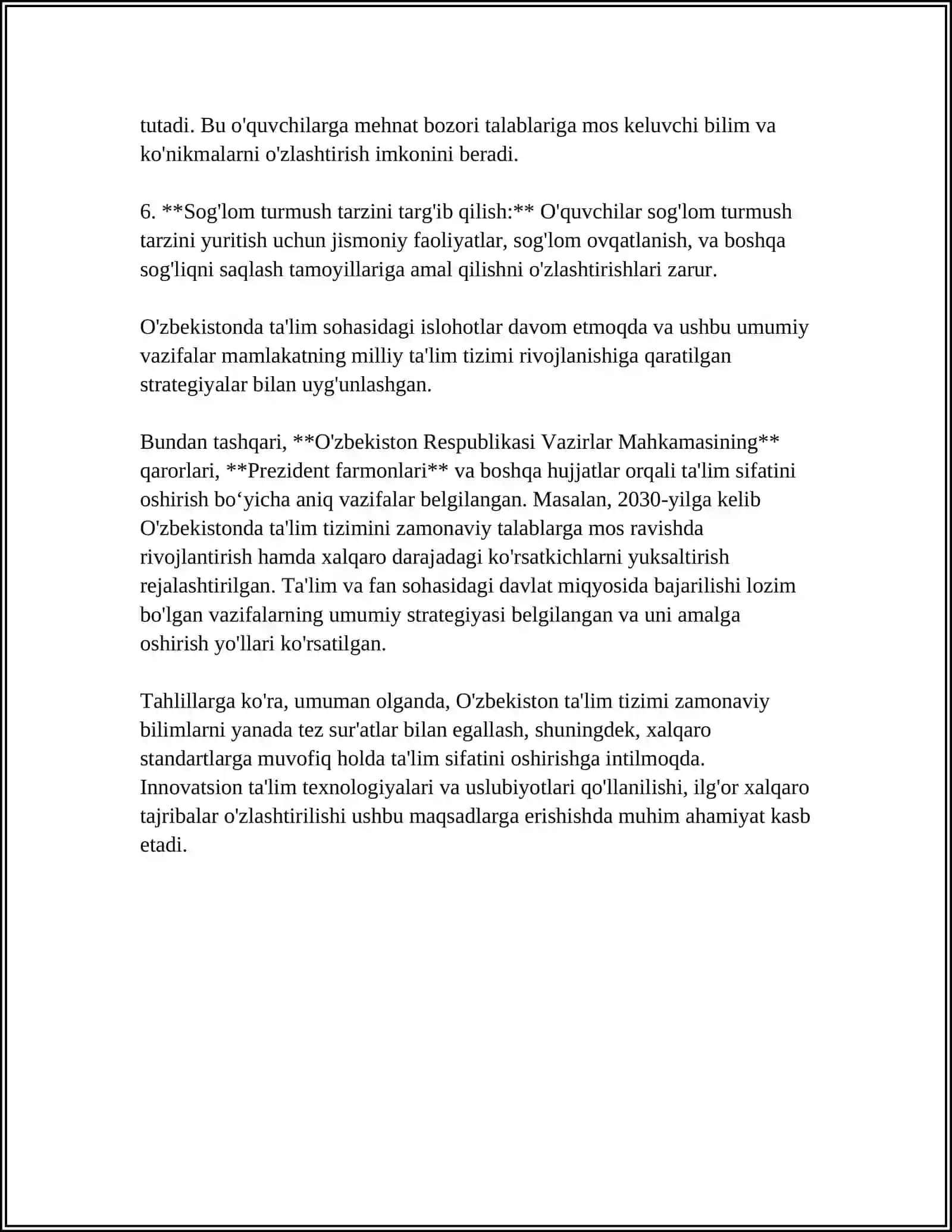 UMUMIY PEDAGOGIK VAZIFALAR 4