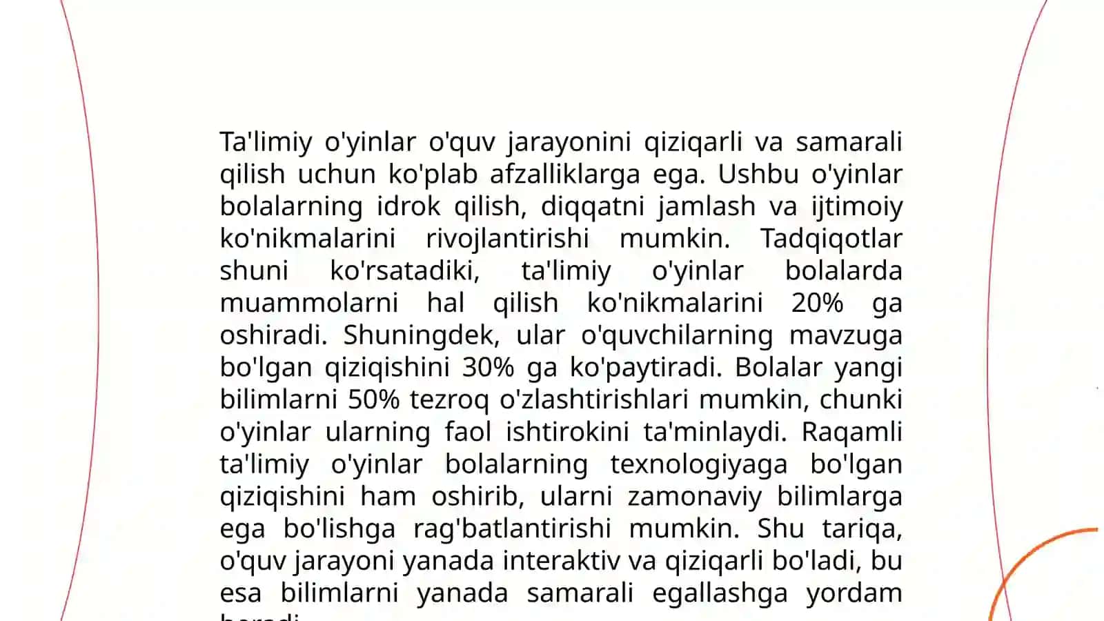 O'yinli ta'lim texnologiyasi 4
