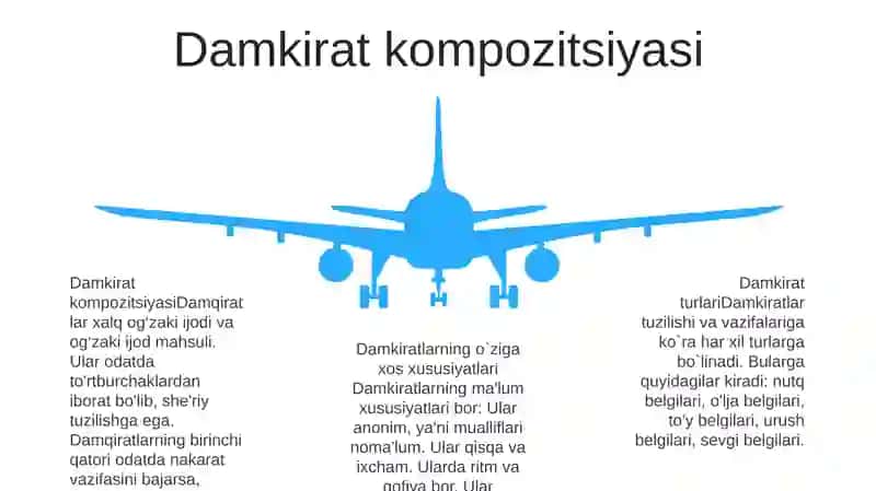 Damkirat Turlari Va Xossalari 4