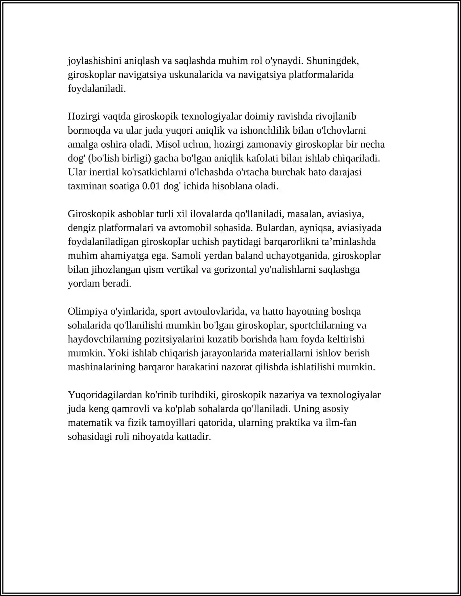GIROSKOPLAR 4