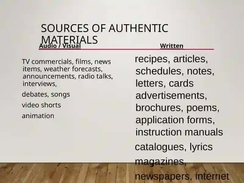 Authentic Materials 4