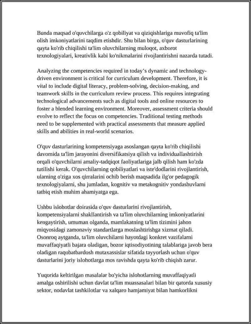 TA'LIM TIZIMI ISLOHOTLAR 4