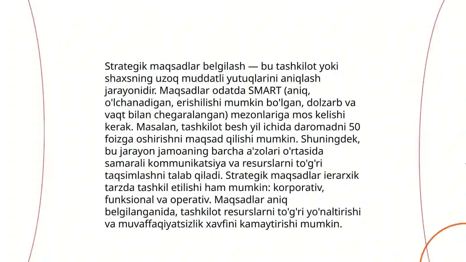 Strategiyani rejalashtirish 4