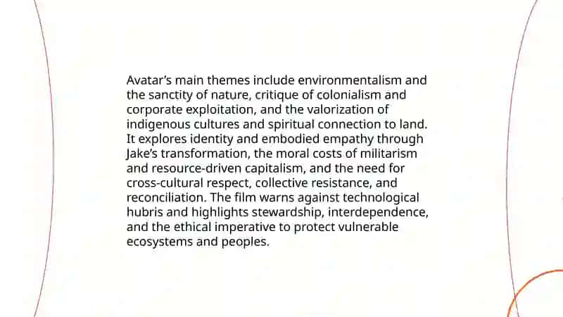 Writing a short review or a film (Avatar) 4