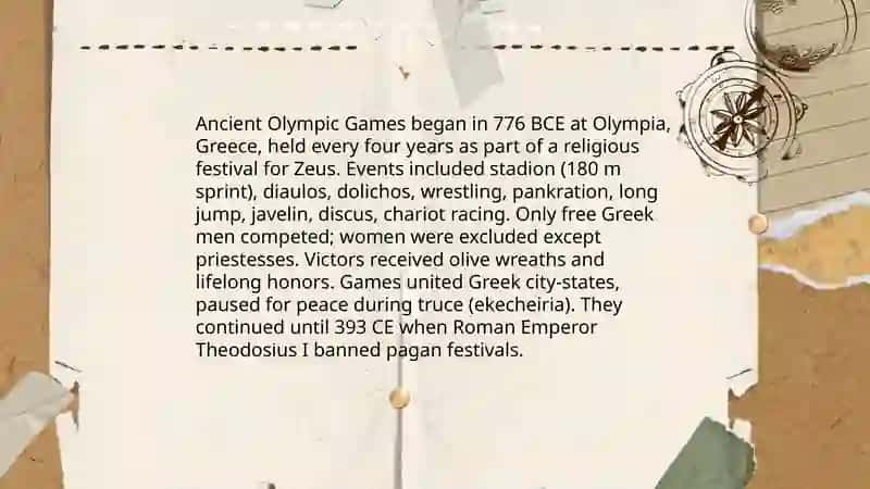The Olympic games 4