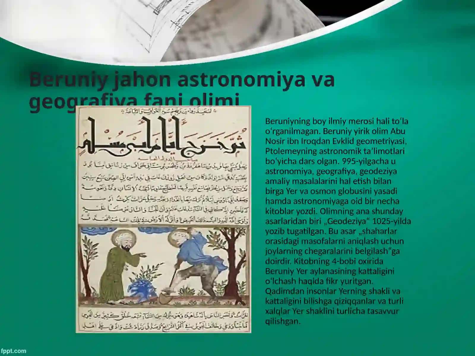 Abu Rayhon Beruniy ilmiy merosi 4