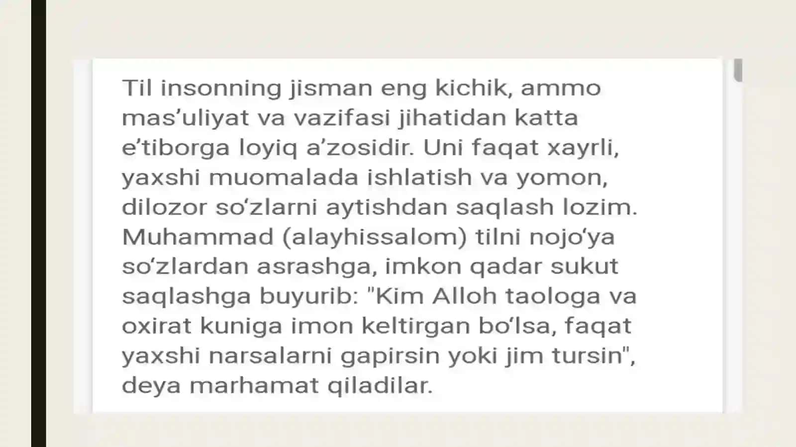 Xushfellilik, shirinsòlik va oqkòngillik 4