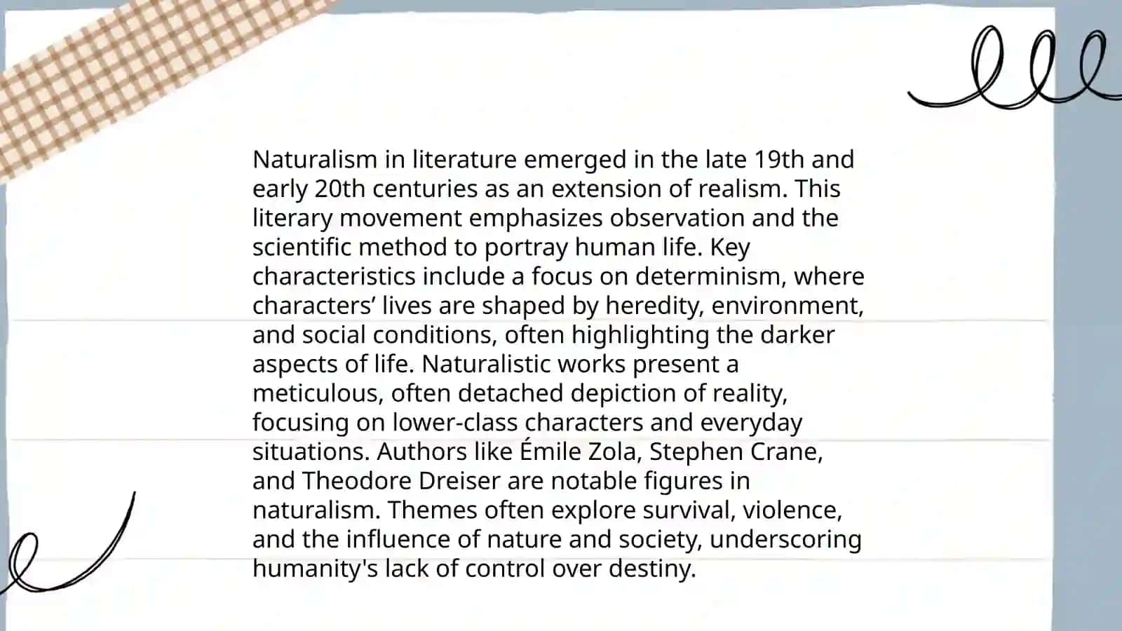 Naturalism in American literature 4