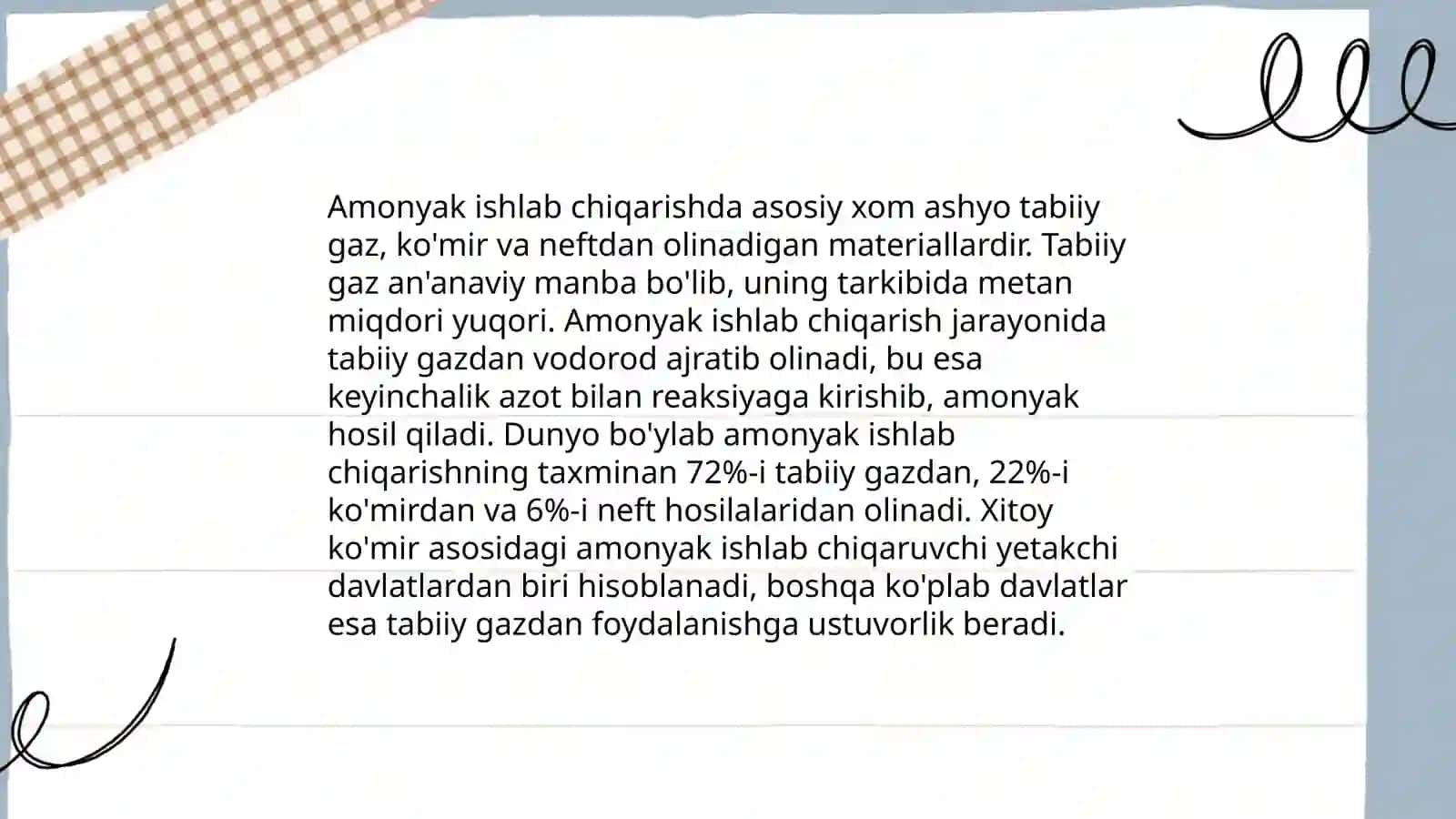 Amonyak Ishlab Chiqarish Texnologiyalari 4
