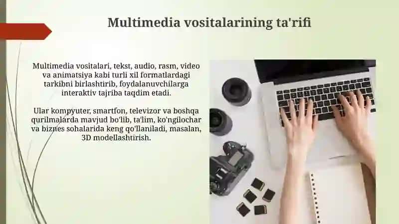 Multemediya vositalari jarayonidan foydalanish 4
