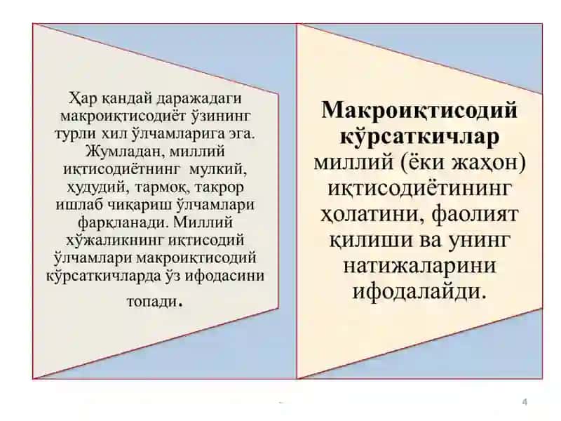 Макроиқтисодиёт тушунчаси 4