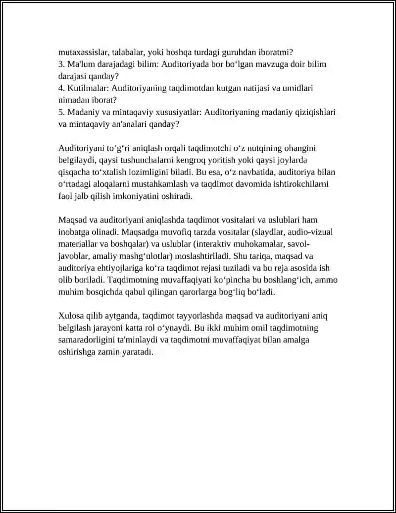 TAQDIMOT TAYYORLASH VA AMALIYOTLAR 4