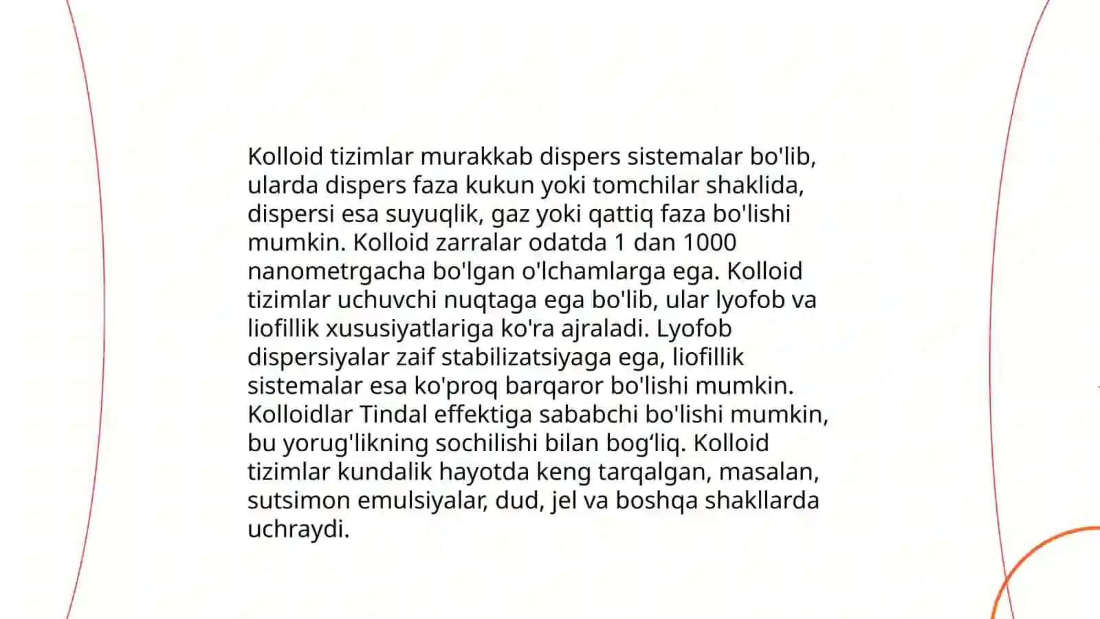 Kolloid sistemalarni dializ yoʻli bilan tozalash 4