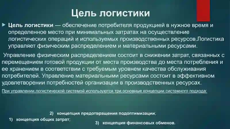 Логистика введение 4