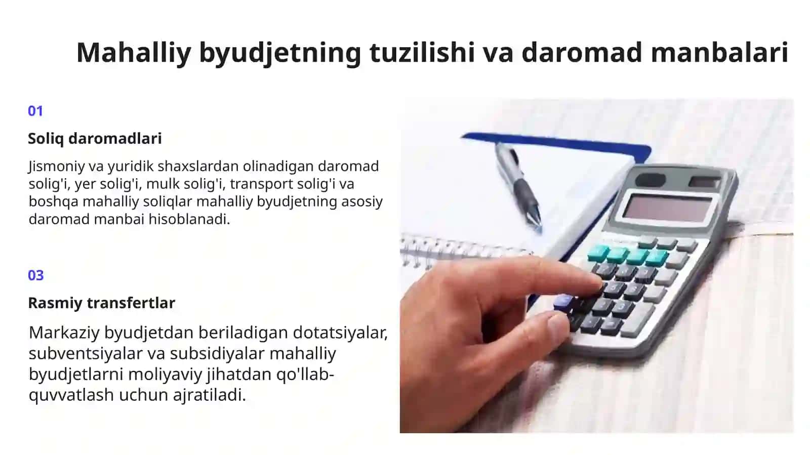 Mahalliy byudjet va ularning roli 4
