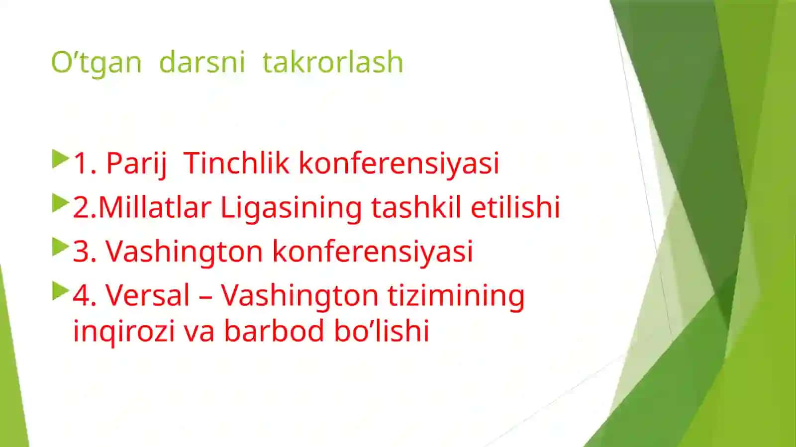 10-sinf Jahon tarixi 2-mavzu 4