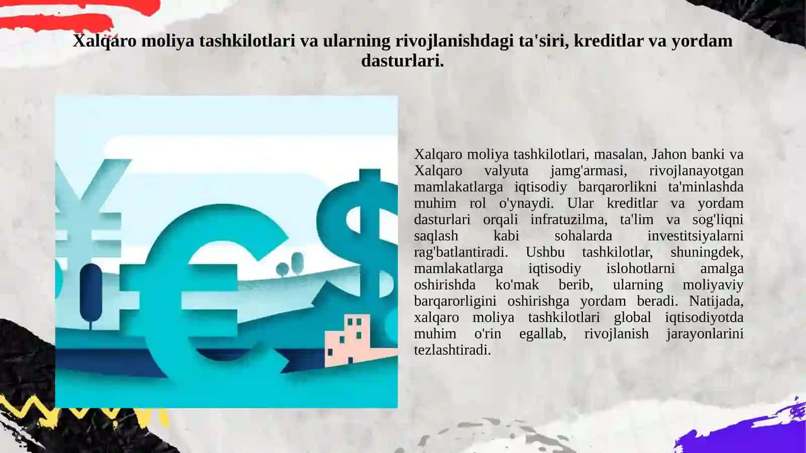 Xalqaro Moliya va oshkora manbalar 4