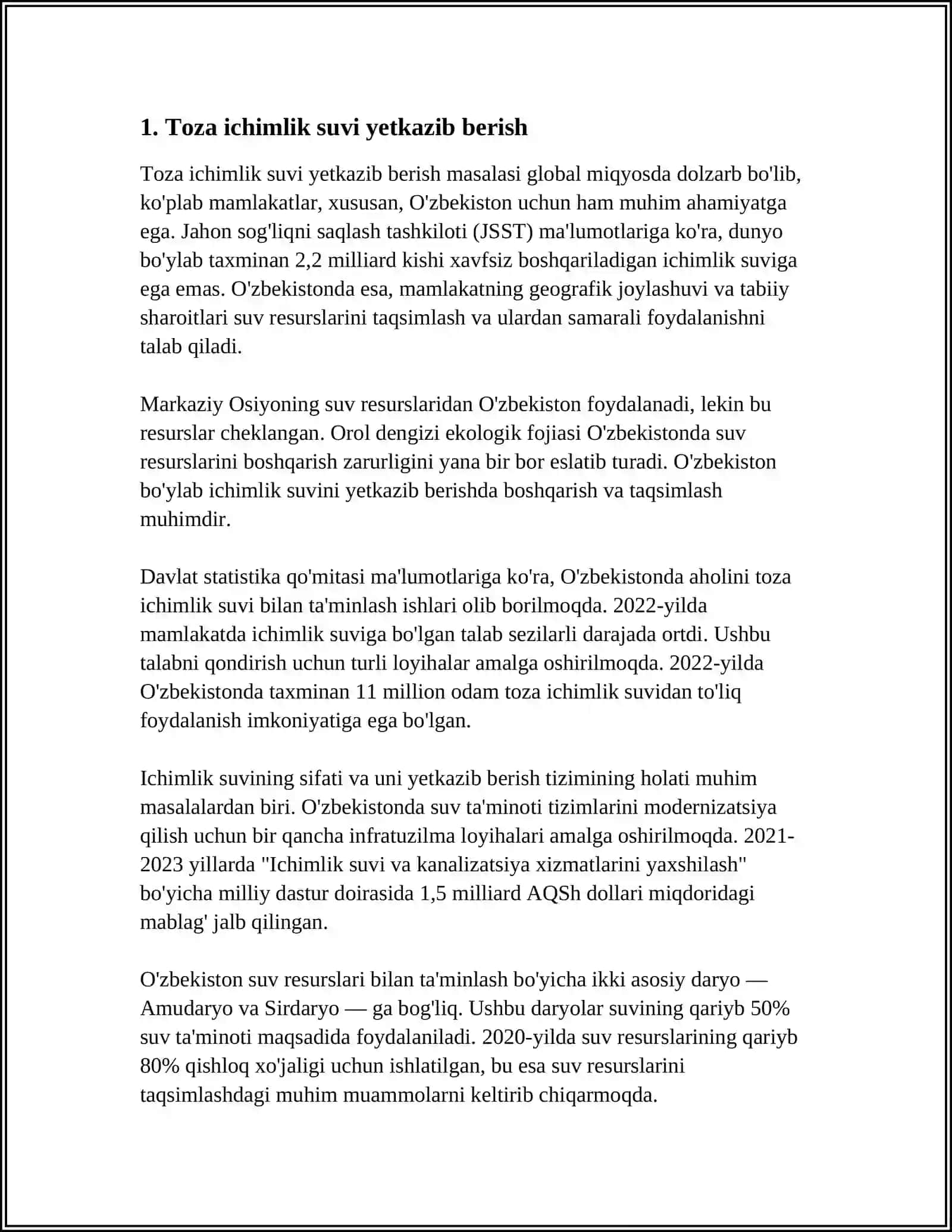 OQOVA SUVLARNI TOZALASH USULLARI 4