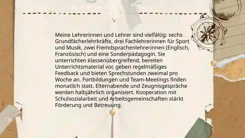 Mein Stundenplan 4