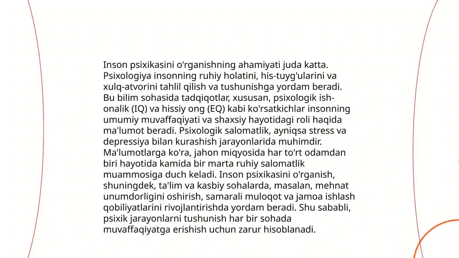 Psixologiya fanining maqsad va vazifalar 4