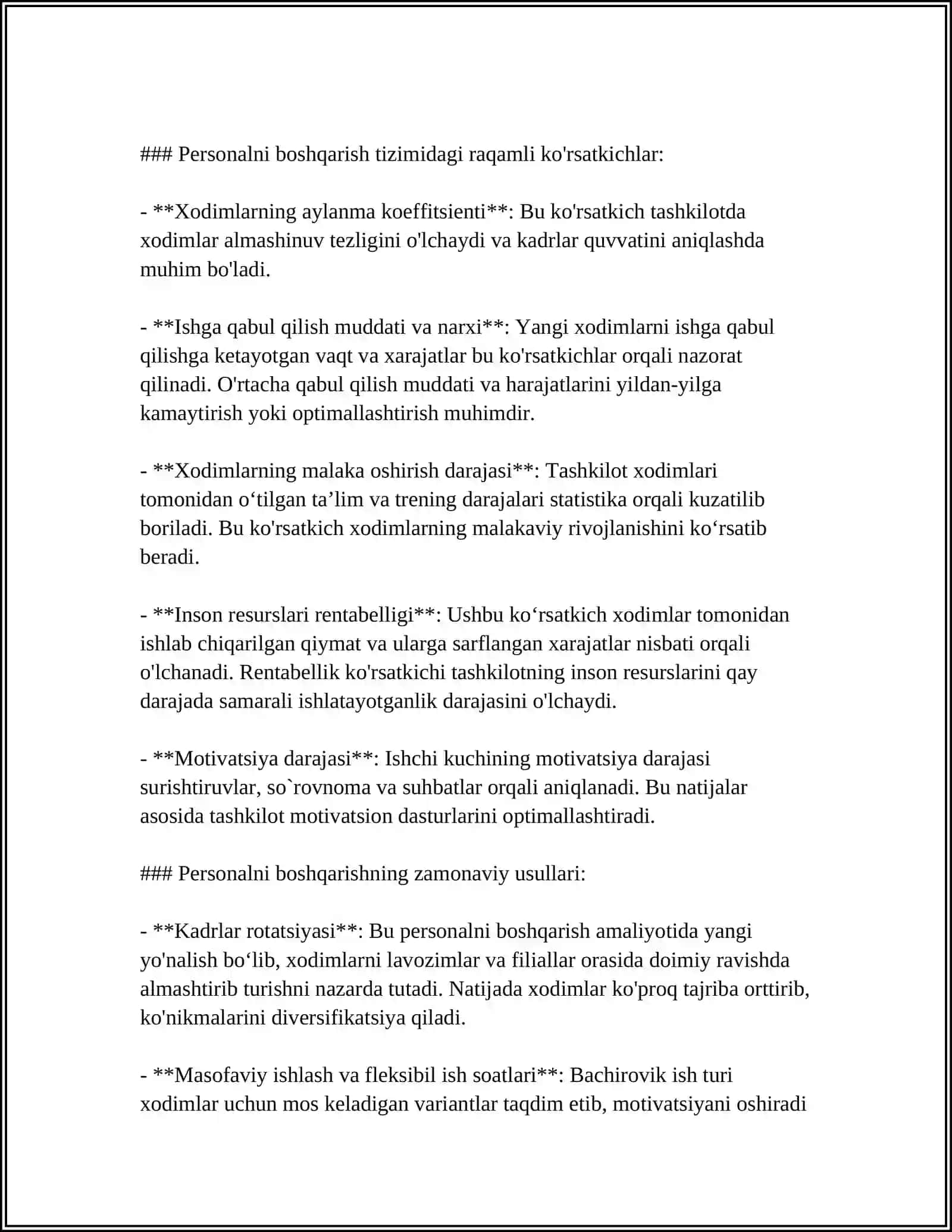HOZIRGI PAYTDA PERSONALNI BOSHQARISHGA RASMIY YONDASHUV 4