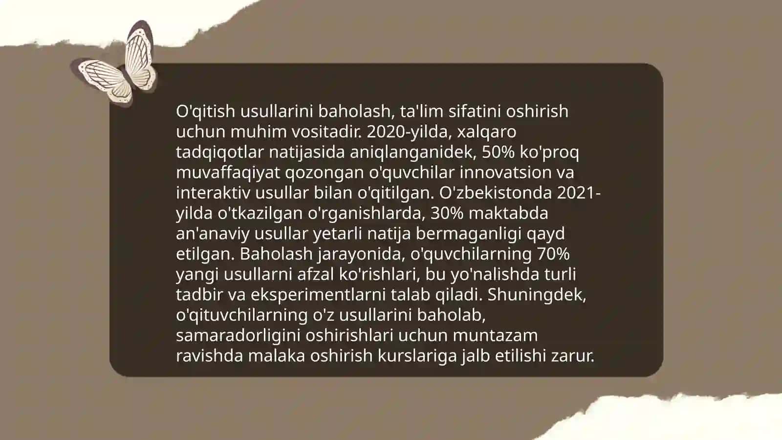 Aedogogik diagnostika va diagnoslash 4