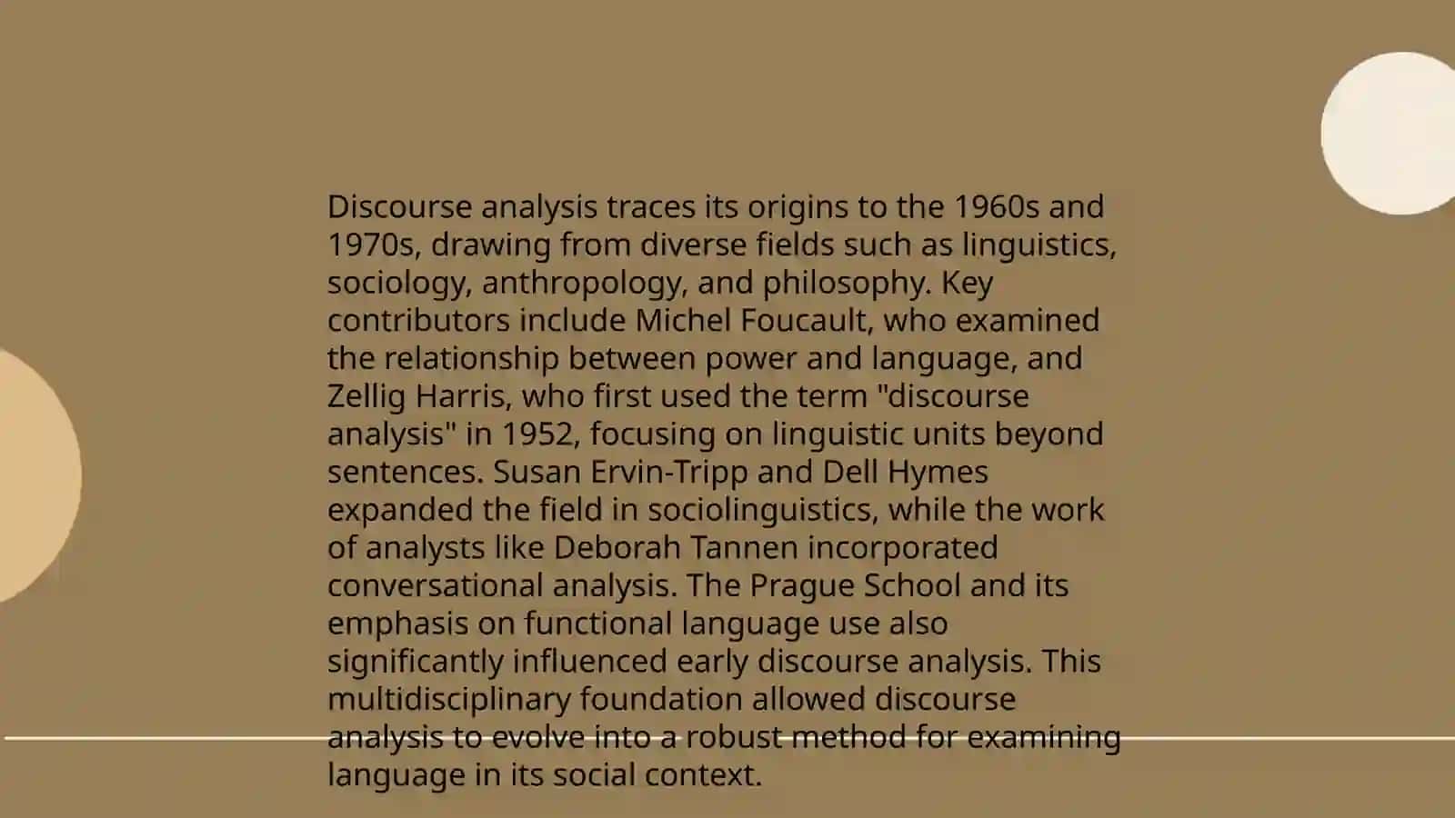 Notion of discourse and its development history ppt 4