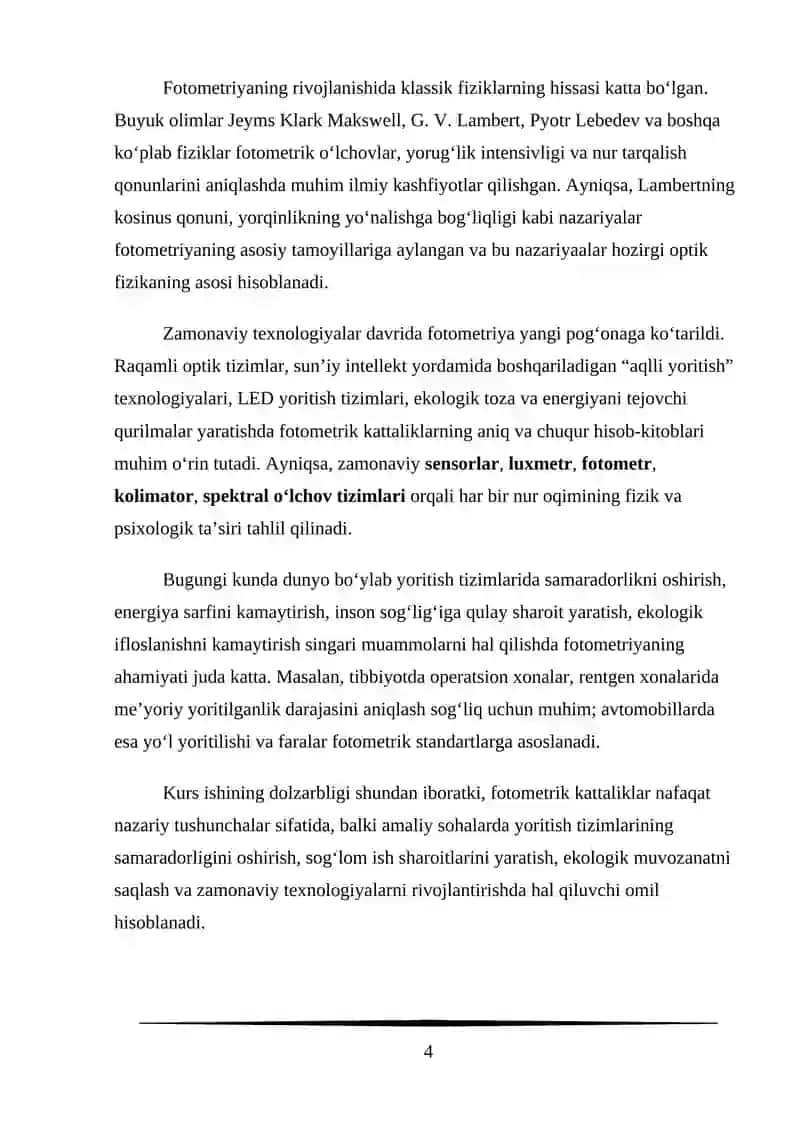 FOTOMETRIK KATTALIKLAR 4