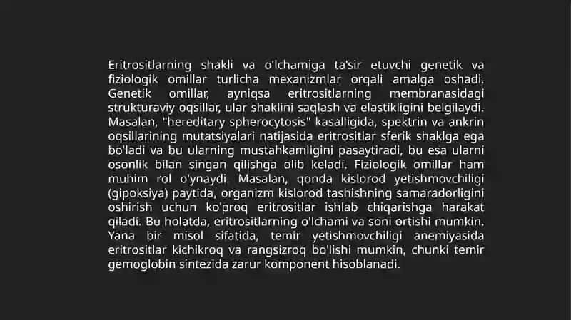 Eritrositlar gatasiretuvchi omillar 4
