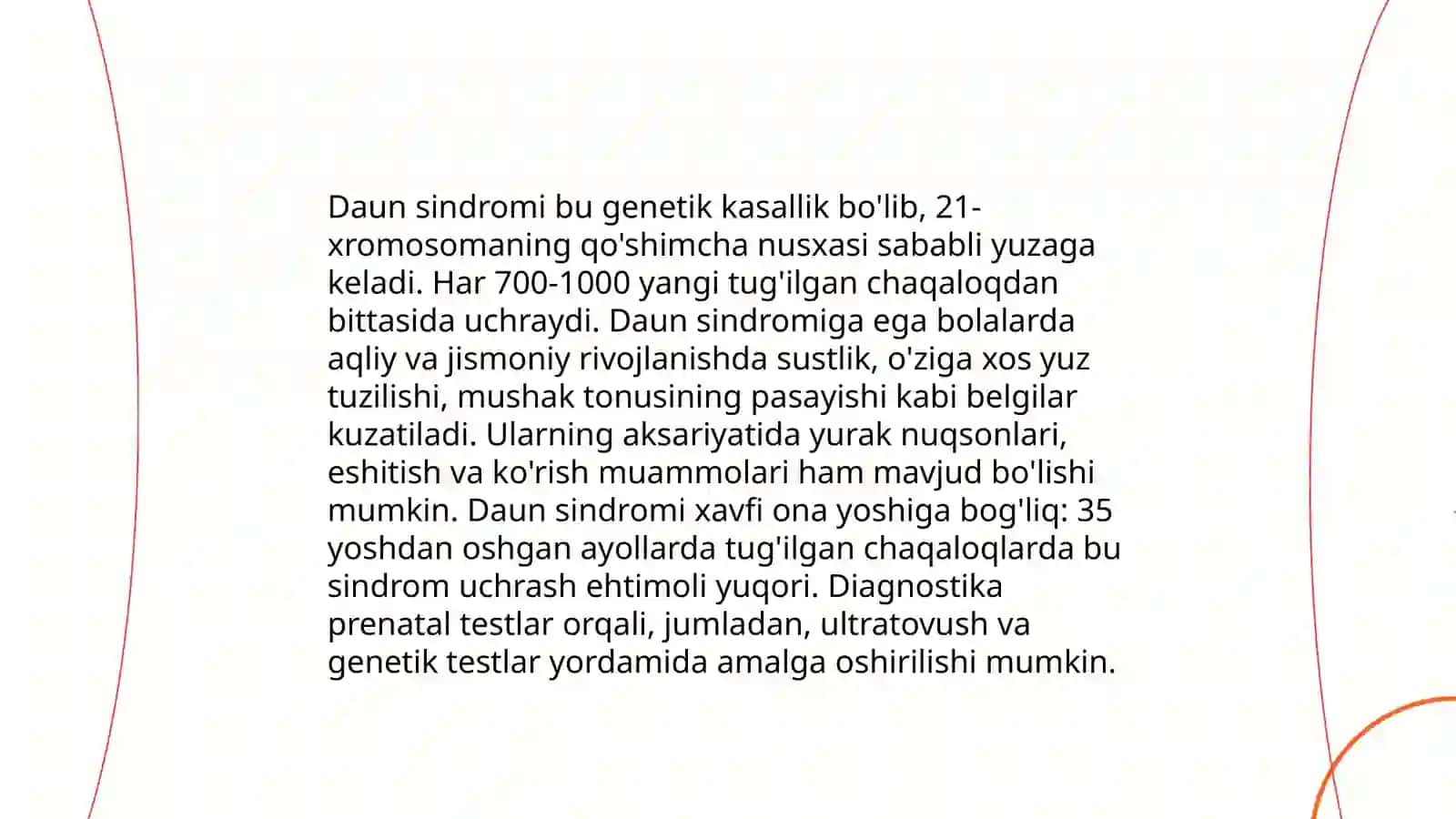 Xromosoma kasalliklari 4