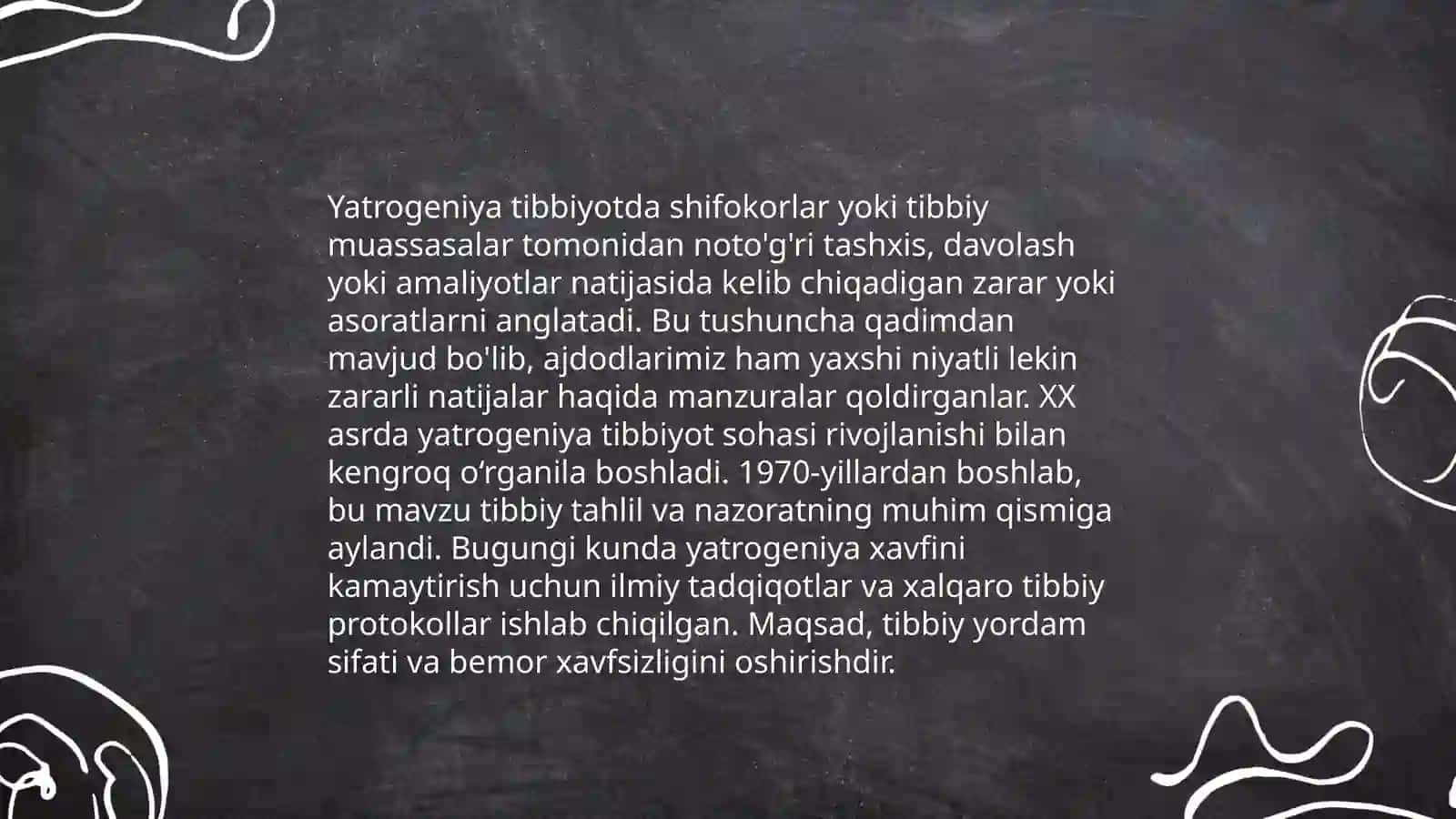 Yatrogeniyaning tibbiyotda roli 4