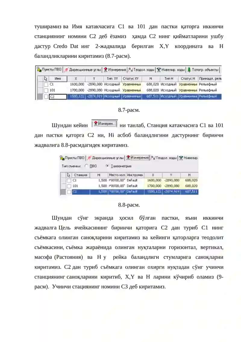 CREDO дастурий таъминоти 4
