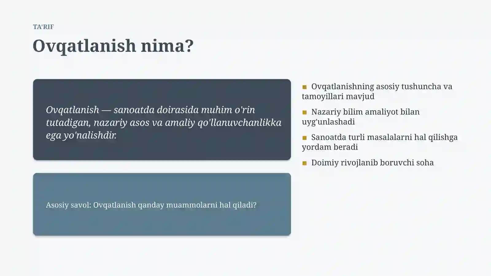 Ovqatlanish Asoslari va Tushunchasi 4
