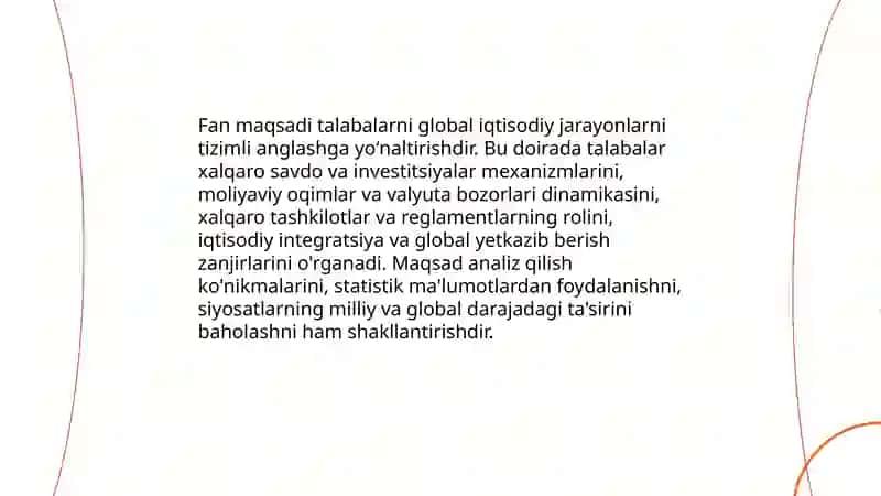 Global iqtisodiy rivojlanish 4
