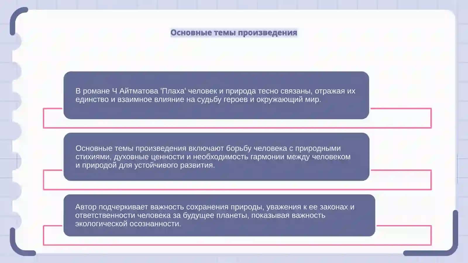 Человек и природа в романе Ч Айтматова Плаха 4