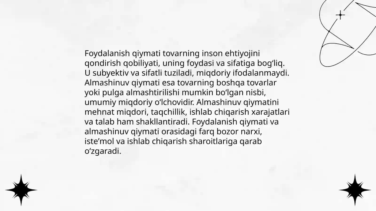 Iqtisodiyotda tovar va pul 4