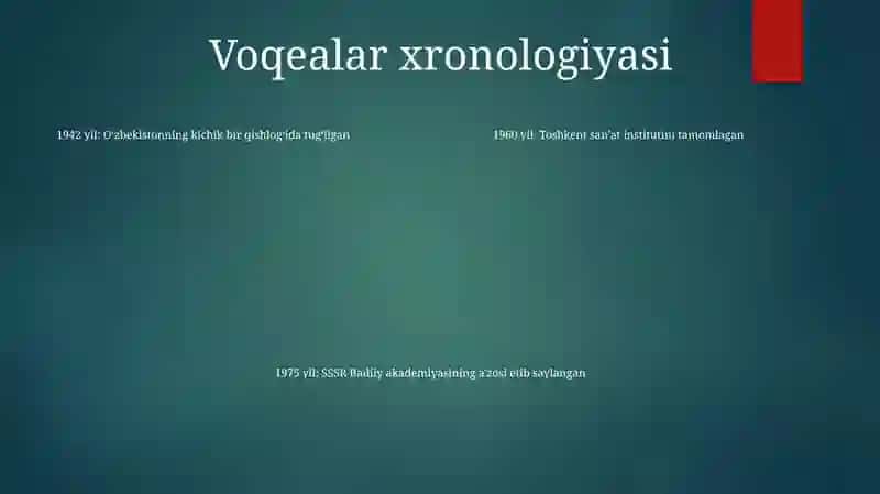 Tompsinning Yovvoyi Yòrģa 4