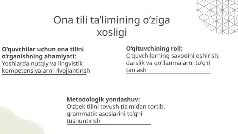 Ona tili ta’limi 4