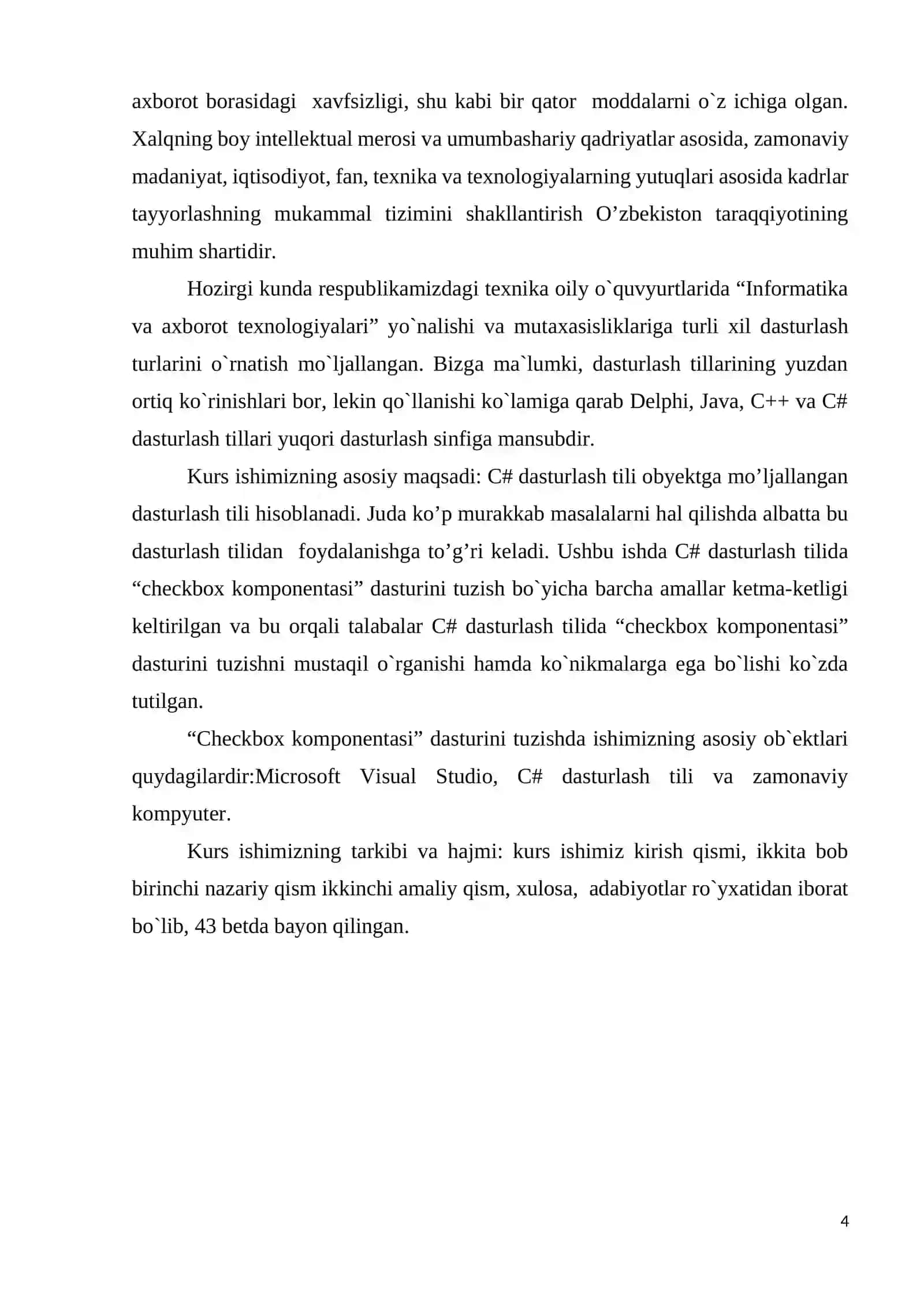 Dasturlash asoslari - C# dasturlash tilida Mental arifmetika o’rganuvchilarni tekshirib borish dasturini yaratish 4