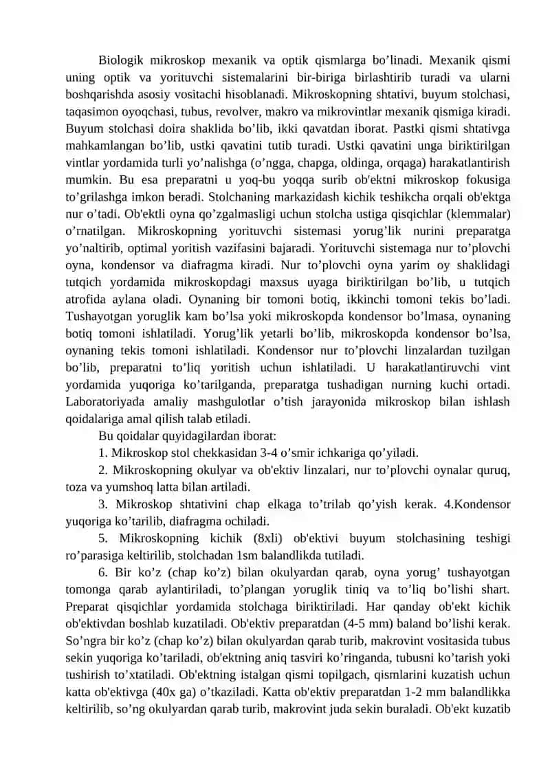 BIOLOGIK KIMYO VA MOLEKULYAR BIOLOGIYA 4