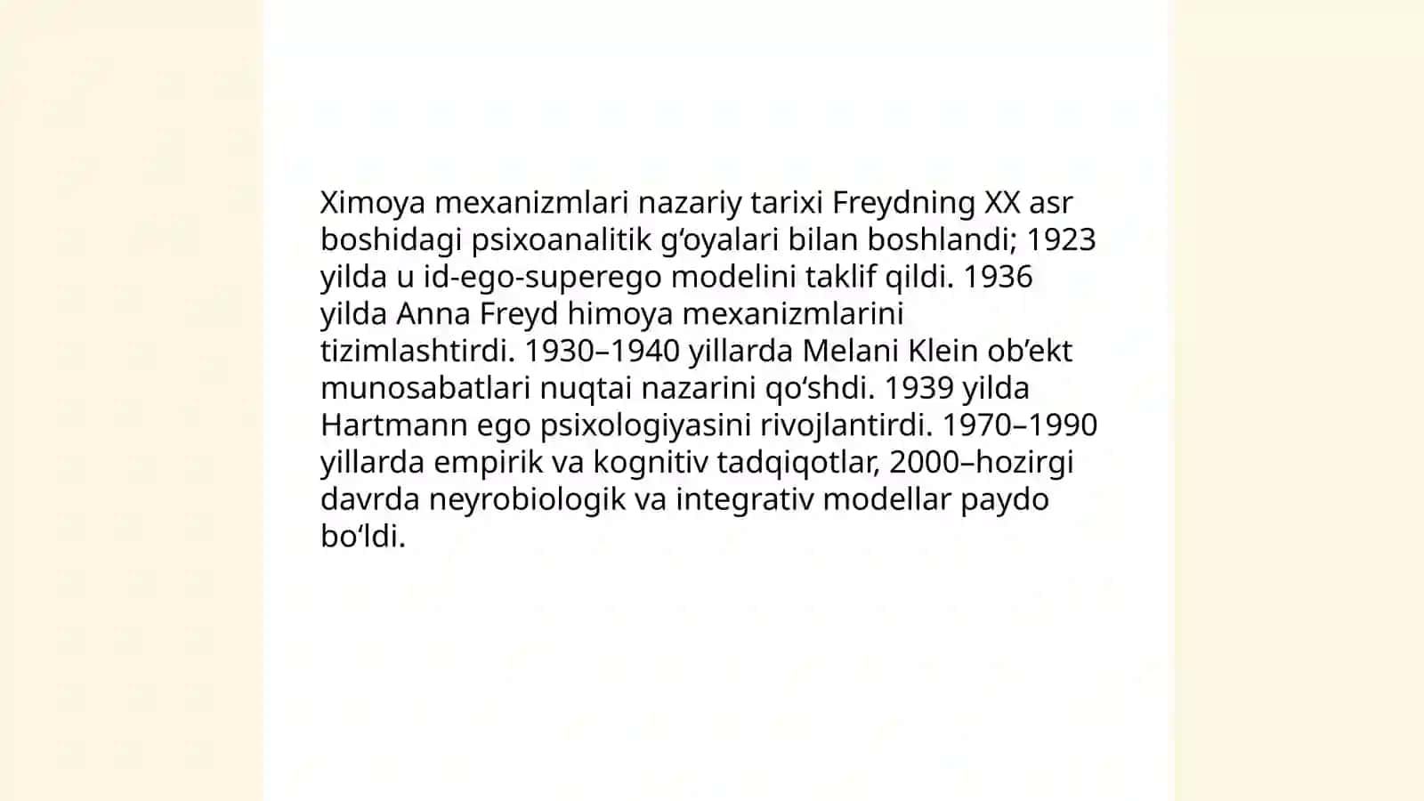 Shaxsning himoya mexanizmlari 4