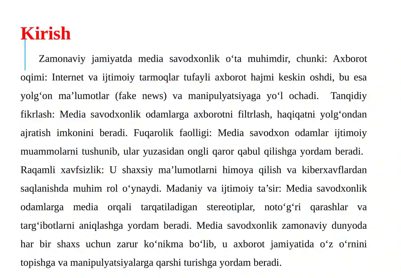 Media savodxonlikni rivojlantirish yo‘llar 4
