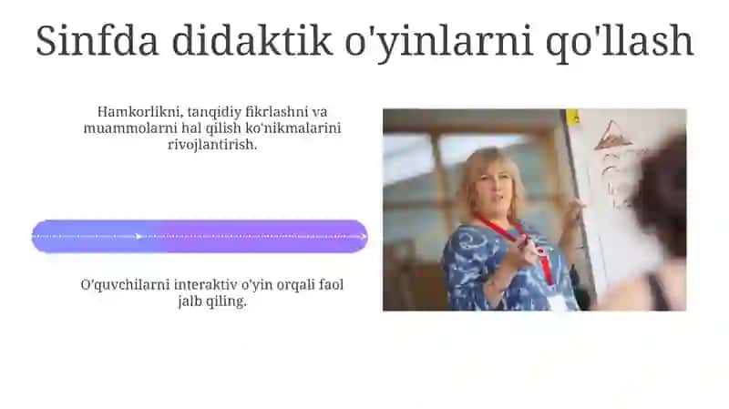 Didaktik O'yinlar 4